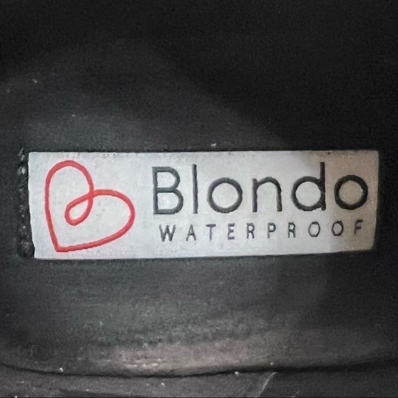 Blondo Georgette Waterproof Black Suede Hidden Wedge Booties Sneakers - Picture 12 of 12